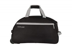 Kamiliant by American Tourister KAM Brio Polyester Travel Duffle (52 CM, Black)