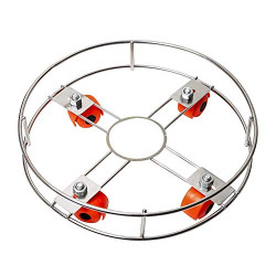 A & Y Gas Cylinder Trolley with Wheels(Pack of 1)
