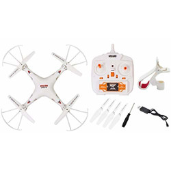JACK ROYAL App Control Vision Drone with WiFi Camera and 360 Degree Rolling Action Quad-Copter Toy (White)