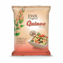 JIWA healthy by nature Organic Quinoa, 500 g, (Certified Organic & Gluten Free)