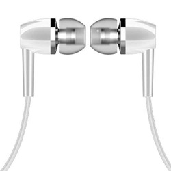 SellnShip Z23 In-Ear Headphones with microphone (Silver White)