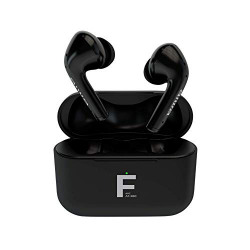 Aiwa At-80Xfanc Bluetooth Truly Wireless in Ear Earbuds with Active Noise Cancellation with Mic (At-X80Fanc, Black)