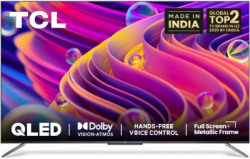 TCL 126 cm (50 inch) Ultra HD (4K) LED Smart Android TV with Handsfree Voice Control & Dolby Vision & Atmos(50C715)