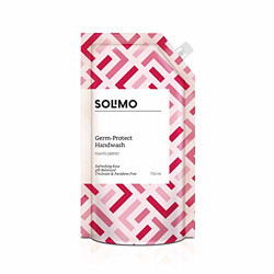 Amazon Brand - Solimo Germ-Protect Handwash Liquid, Refreshing Rose, 750 ml