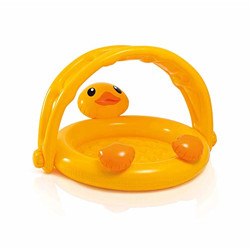 Intex Duck Friend Baby Pool, Orange