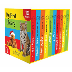 My First Library Pack 2: Boxset of 10 Board Books for Kids