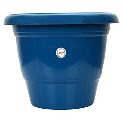 Kraft Seeds Plastic Planter Bottom Plate - Blue, 18cm, Set of 2