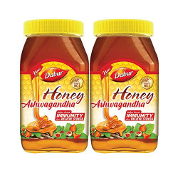 DABUR Honey Ashwagandha Bottle, 2 x 300 g