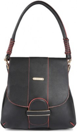 ELLE Women Black Satchel