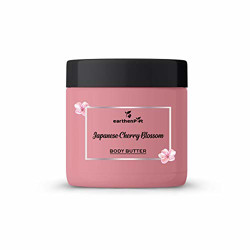 EarthenPot Japanese Cherry Blossom Body Butter For Deep Moisturizing, 200 g
