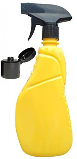 Kulbro Yellow Spray Bottle 650ml with Flip Top Cap Pack of 1