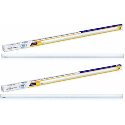 WIPRO 4 Feet 22Watt LED Tube Batten Straight Linear LED Tube Light(White, Pack of 2)