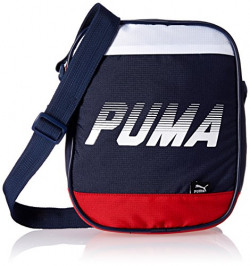 Puma 4 Ltrs Peacoat and Barbados Cherry Messenger Bag (7415502)