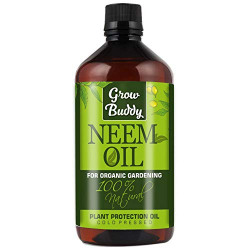 Growbuddy Neem Oil for Organic Farming and Plant Growth,500ml