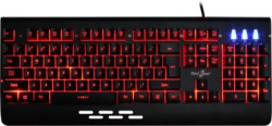 Redgear MT-01 Blaze 3 Color LED Wired USB Gaming Keyboard(Black)