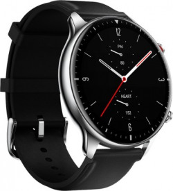 huami Amazfit GTR 2 Stainless Steel Smartwatch(Black Strap, Regular)