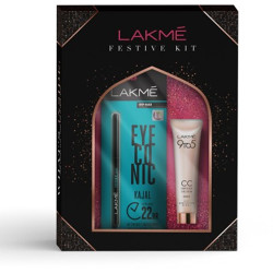 LakmÃ© Festive Kit- 9 to 5 CC Cream Bronze 20 g & Eyeconic Kajal(1 Items in the set)