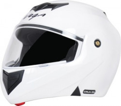 VEGA Crux DX Motorbike Helmet(White)