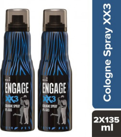 ENgAgE XX3 Cologne 135ml Deodorant Spray  -  For Women(135 ml, Pack of 2)