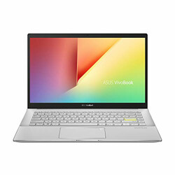 ASUS VivoBook S S14 Intel Core i5-1135G7 11th Gen 14-inch FHD Thin and Light Laptop (8GB RAM/512GB SSD + 32GB Optane Memory/Windows 10/Office 2019/Iris X Graphics; Dreamy White;1.4 Kg), S433EA-AM502TS