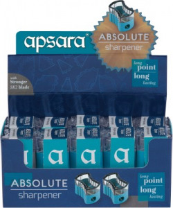 NATARAJ Exam Single Pencil Sharpeners(Set of 10, Blue, Transparent)