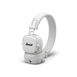 Marshall Major III Bluetooth Wireless On-Ear Headphones (White)