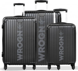 Wrogn BOLT- Combo Set (30"+26"+22") Cabin & Check-in Luggage - 30 inch