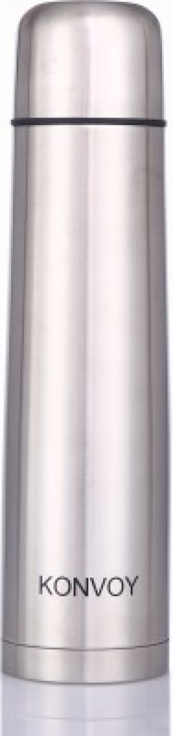 Konvoy Thermosteel 1000 ml Flask(Pack of 1, Steel/Chrome, Steel)