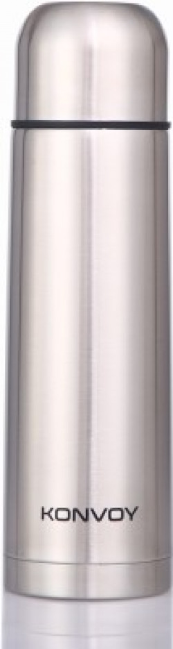 Konvoy Thermosteel 500 ml Flask(Pack of 1, Steel/Chrome, Steel)