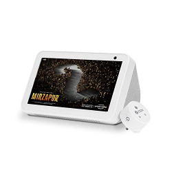 Echo Show 5 (White) bundle with Zoook Smart Connect 10A Wi-Fi Smart Plug with Power Meter