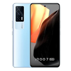 iQOO 7 5G (Solid Ice Blue, 8GB RAM, 128GB Storage) | 3GB Extended RAM | Upto 12 Months No Cost EMI | 6 Months Free Screen Replacement