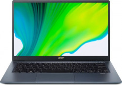 acer Swift 3X Core i7 11th Gen - (16 GB + 32 GB Optane/512 GB SSD/Windows 10 Home/4 GB Graphics) SF314-510G-777S Thin and Light Laptop(14 inch, Steam Blue, 1.37 kg, With MS Office)