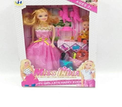 Brunte Doll for Girls Beautiful Fashion Doll and Accessories