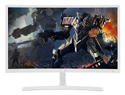 Acer ED242QR 23.6 Full HD VA Panel Curved LED Monitor I 4 MS 75Hz Refresh Rate I 250 Nits I HDMI, VGA Ports I Eye Care Features (White Color)