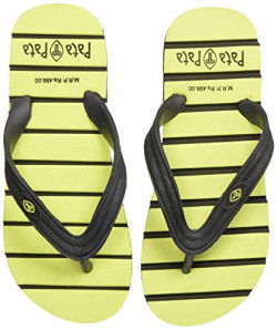 Footin Men Juno Green Flip-Flops-8 UK (8777089)