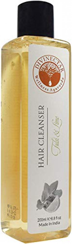 DIVINECTAR Hair Cleanser Tulsi & Lime - 200ml,