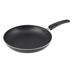 Cresta Aluminium Fry Pan ( 24cm, Gas stove compatible ), Sparkle Black