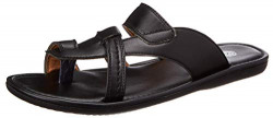 Amazon Brand - Symbol Open Footwear Black Men's Sandals-10 UK (AZ-KY-421A)
