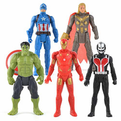 Barodian'sâ„¢ Super-Hero Figurine Adjustable Body Toy Set of 5 Piece for Children