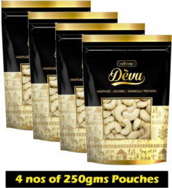 Nidhivan Devu W240 Cashews (1Kg) Cashews(4 x 250 g)