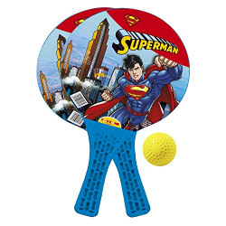 Toyzone Superman Kids Indoor and Outdoor Toy Racket Set