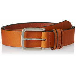 Amazon Brand - Symbol Men's leather Formal Non Reversible Belt