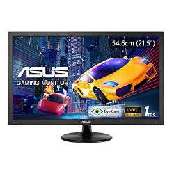 ASUS VP228H 21.5-inch (54 cm) LCD Gaming Monitor with HDMI & DVI Connectivity - 90LM01K0-B01170 (Black)