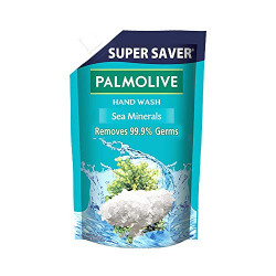 Palmolive Naturals Sea Minerals Liquid Hand Wash, 750ml Refill Pack, Remove 99.9% of Germs, Refreshing Fragrance