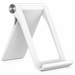 STRIFF 360Â° ROTATABLE Multi Angle Mobile Stand. Phone Holder for iPhone, Android, Samsung, OnePlus, Xiaomi(White)