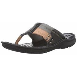 Woods Men's Black Sandals - 7 UK/India (41 EU)(GP 2951118_Black_7)