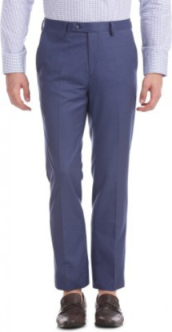 ARROW Tapered Men Blue Trousers