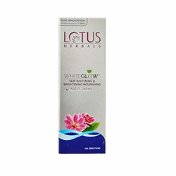 Lotus Herbals Whiteglow Skin Whitening & Brightening Nourishing Night CrÃ¨me, 20 g