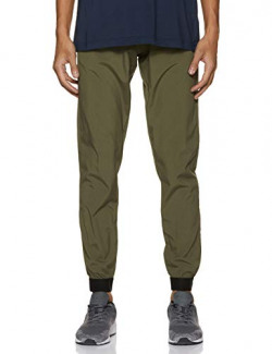 Amazon Brand - Symactive Men's Regular Track Pants (SS20-SATV-56_Dk Olive_Large)