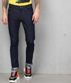 METRONAUT Slim Men Dark Blue Jeans